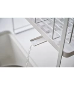 Yamazaki Dish Drainer Rack 2 Levels - Tower - White -Woninginrichting 33d3e11c4e0f4c0987b9f7cd5651f142