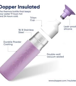 Dopper Geïsoleerde Thermosfles Insulated Throwback Lilac 350ml -Woninginrichting 34a8ed80ce504fd2bacb63ba8653402d