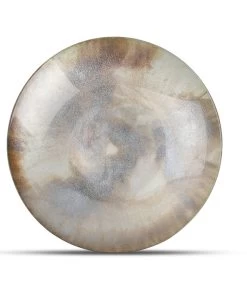 Sierschaal 40xH6,5cm Zilver Cosmo -Woninginrichting 365430c70e8c4e0cb5b628833f2266cb