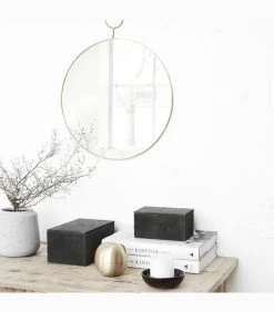 House Doctor Spiegel - The Loop - Messing -Woninginrichting 373e1f3a3a04419989e4e0c173f5b978