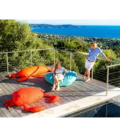 Drijvende XL-buitenpoef Krabvorm -Woninginrichting 37ce148971594c3ea7e9ffe2c5af43e9