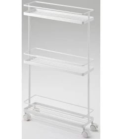 Yamazaki Storage Cart - Tower - White