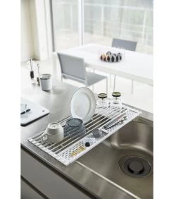 Yamazaki Foldable Drainer - Tower - White -Woninginrichting 38836804b0d443ac8930582f0c5acf17