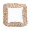 Buitenkussen In Wit Met Raffia-effect En Franjes -Woninginrichting 3a077e7a77804384a4c819507ddbb634