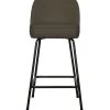 BePureHome Barstoel Vogue - Velvet - Warm Groen - 89x50x55