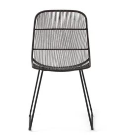 Tuinstoel - Draadstoel - Hartford Outdoor Dining Chair - Zwart