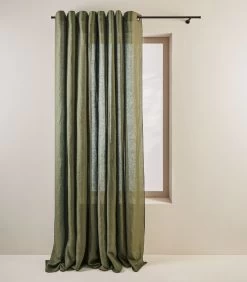 Gordijn Met Zwarte Ringen CARLINA