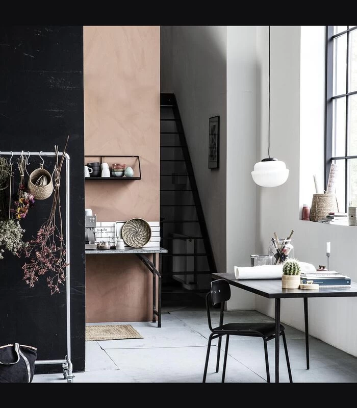 House Doctor Eettafel, Slated, Zwart 4 House Doctor Eettafel, Slated, Zwart - Afbeelding 2