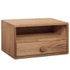 Zwevend Nachtkastje HOPE Met Knop In Eikenhout -Woninginrichting 42205201bcdd48819335626665c8c086