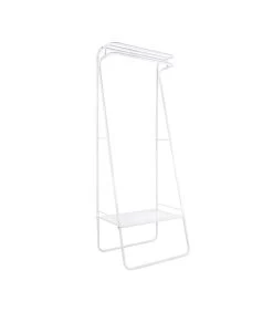 Leitmotiv Kledingstandaard Fushion - Wit - 64x50x173cm -Woninginrichting 455a8692bc0a48fead377edd163667ca