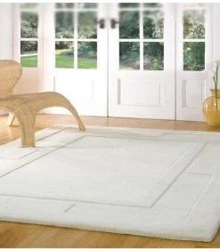 Luxe Dik Wollen Woonkamer Vloerkleed SPARTA