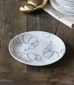 Ontbijtbord Le Petit Déjeuner Wit -Woninginrichting 494a7db4d312455596a8e47c4072730b