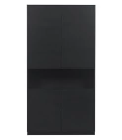 Exclusive Finca Opbergkast - Zwart - 210x110x40 -Woninginrichting 495dd8c707b84666a6709c8159be5588