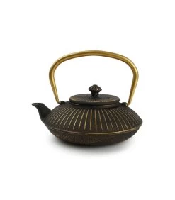 Theepot 50cl Zwart/Goud Ocha