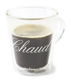 Dubbelwandige Glazen - C'est Chaud Mug M - 220ML - Set Van 4 Stuks