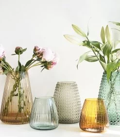 DIM Vaas Scale Small Licht Amber -Woninginrichting 4baf5e729f2d47cfb1b8d3125dd2f322