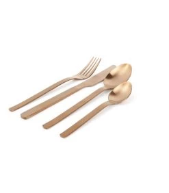 Bestekset 24-delig Mat Rosé Goud Supreme -Woninginrichting 4bbf02782507470fba5b39b30da6bfa8