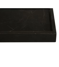 PRESENT TIME Dienblad Marble - Zwart - 24x14,5x3cm -Woninginrichting 4c0ce410ce924993a864e0d75fd3fa2f
