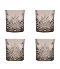 Pasabahce Tumbler Timeless 35.5 Cl Taupe Taupe 4 Stuk(s)