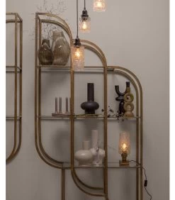 BePureHome Gap Double Kandelaar - Porselein - Sepia - 27x10x6 -Woninginrichting 4d1a95557762468187455826ec3693aa