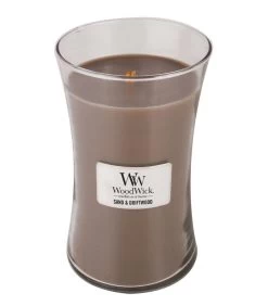 WoodWick Kaars Sand & Driftwood Large