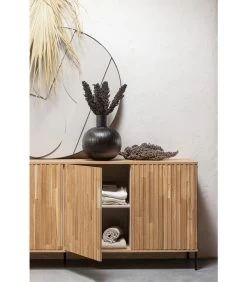 Fiona Rond Schilderij - Mist - 115x115x5 -Woninginrichting 502c414d0c5f43549f46b8e89175708f