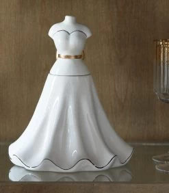 Voorraadpot RM Lovely Dress Wit -Woninginrichting 52294757cb8044228b0c7eff5bfc0246