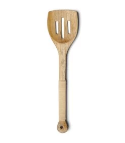 Houten Spatel, Kooklepel, Keukengerei - Nusa Dua - Bruin - 1 Stuk