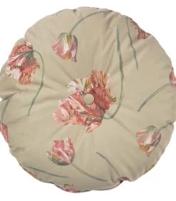 BePureHome Vogue Kussen Rond - Velvet - Rococo Agave - 45x45 -Woninginrichting 52c88219f157454ca11e31bf5c859a57