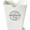Kom 12 Cm - Fresh Asian Food Noodles To Go Bowl - Wit - Porselein- 1 Stuks -Woninginrichting 552b0b5265df45b084bc9e7d73bfe41e