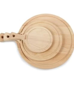 Serveerplank Rond Amigo L - Met Handgreep - Bruin - ⌀ 33 Cm -Woninginrichting 556c55b04d714a618d7c82fa5198a4cd