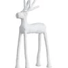 BePureHome Moose Deco - Paper Mache - Wit - 39x23x12