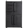 BePureHome Black Beauty Kast Op Wielen - Metaal - Zwart - 144x75x39