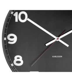 Karlsson Wandklok New Classic - Medium - Zwart - Ø40,6cm -Woninginrichting 5b63565a939e498385ff51ea13d69d7f