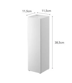Yamazaki Toiletpaper Holder Closed - Tower - White -Woninginrichting 5c448078701643aa80c243e902fd84f7