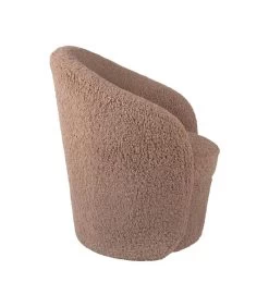 Leitmotiv Stoel Cuddly - Bruin - 70x73x82 Cm -Woninginrichting 5d5f0456e4984e09b2df97abd12e9f1a