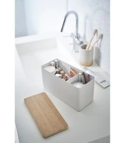 Yamazaki Sanitary Storage Box - Rin - Natural -Woninginrichting 5fad39dd655c45d899a1fe90b800b7dc