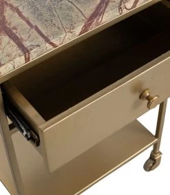 BePureHome Clinic Nachtkastje - Marmer - Antique Brass - 68,5x45x35 7 BePureHome Clinic Nachtkastje - Marmer - Antique Brass - 68,5x45x35 -Woninginrichting 60cf6d91d2134b4682877b1c34d8a87a