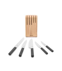 Brabantia Profile Messenblok Hout Met 5 Messen -Woninginrichting 61f36b7ae2064f1ca6cf07ee0c5e5d99