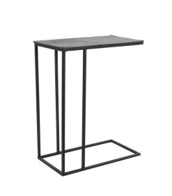 Bijzettafel Macy - Zwart - 48x26x60cm