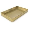 Opbergbak 28x16xH3cm Goud Vanity