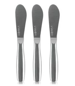 Smeermessenset Mini Copenhagen - 3 Smeermesjes - Zilver