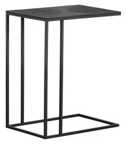 Exclusive Maatje Bijzettafel - Metaal - Zwart - 60x50x32