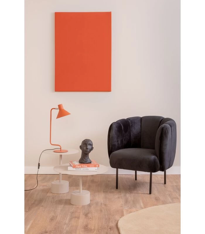 Leitmotiv Bijzettafel Nowa - Grijs - 40x40x45cm 4 Leitmotiv Bijzettafel Nowa - Grijs - 40x40x45cm - Afbeelding 2