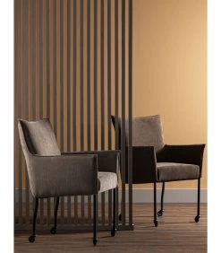 Ezra Eetkamerstoel - Polyester - Zand - 94x56x64 -Woninginrichting 6f4f70db99eb4bbaa005bba85bb778d2