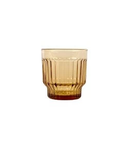 LIMA TUMBLER SET VAN 2 Licht Amber