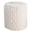 Poef In Wit Imitatiebont -Woninginrichting 6fb02764997e413ba61e161a371d98ba