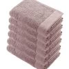 6x Remade Cotton Handdoeken 60x110 Cm Poeder Roze -Woninginrichting 70558a0342ad4fc6bfe980701cf0bf2e