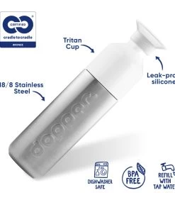 Dopper Roestvrijstalen Drinkfles Steel 490ml 10 Dopper Roestvrijstalen Drinkfles Steel 490ml -Woninginrichting 722406f04edc45758617ce8efaab75a0