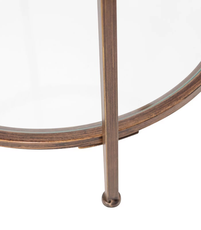 BePureHome Goddess Too Bijzettafel - Antique Brass - 85, 5x66x36 6 BePureHome Goddess Too Bijzettafel - Antique Brass - 85, 5x66x36 - Afbeelding 4